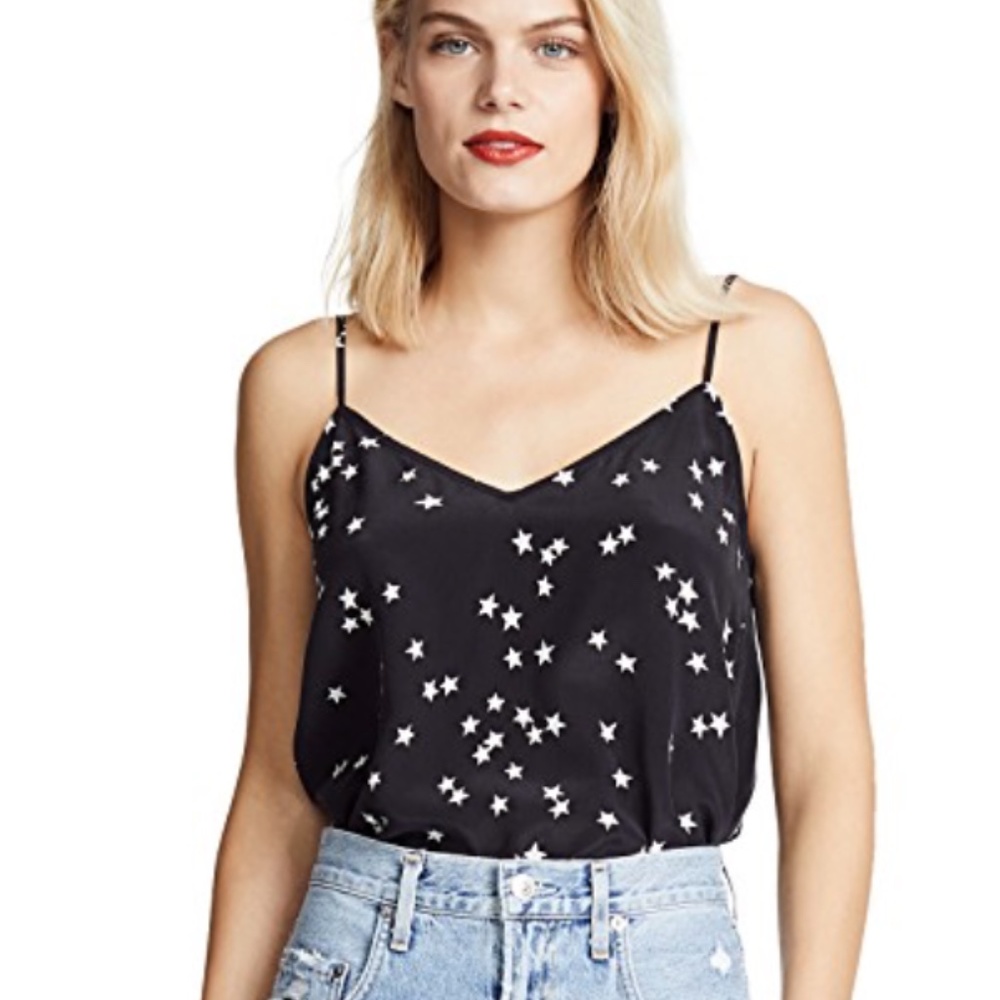 Equipment Layla Cami Black White Stars